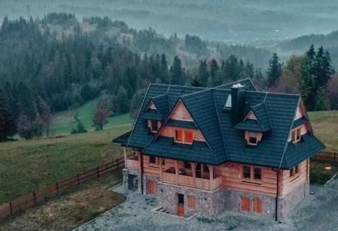 Dom Z Widokiem Na Wierchy - Panorama Na Tatry - Traditional Folk House Gliczarow Exterior photo